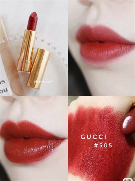 gucci 505 satin|gucci lipstick 505.